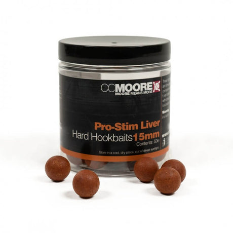 Hard Hookbaits Ccmoore Pro-Stim Liver 18 mm - Tienda Carpfishing