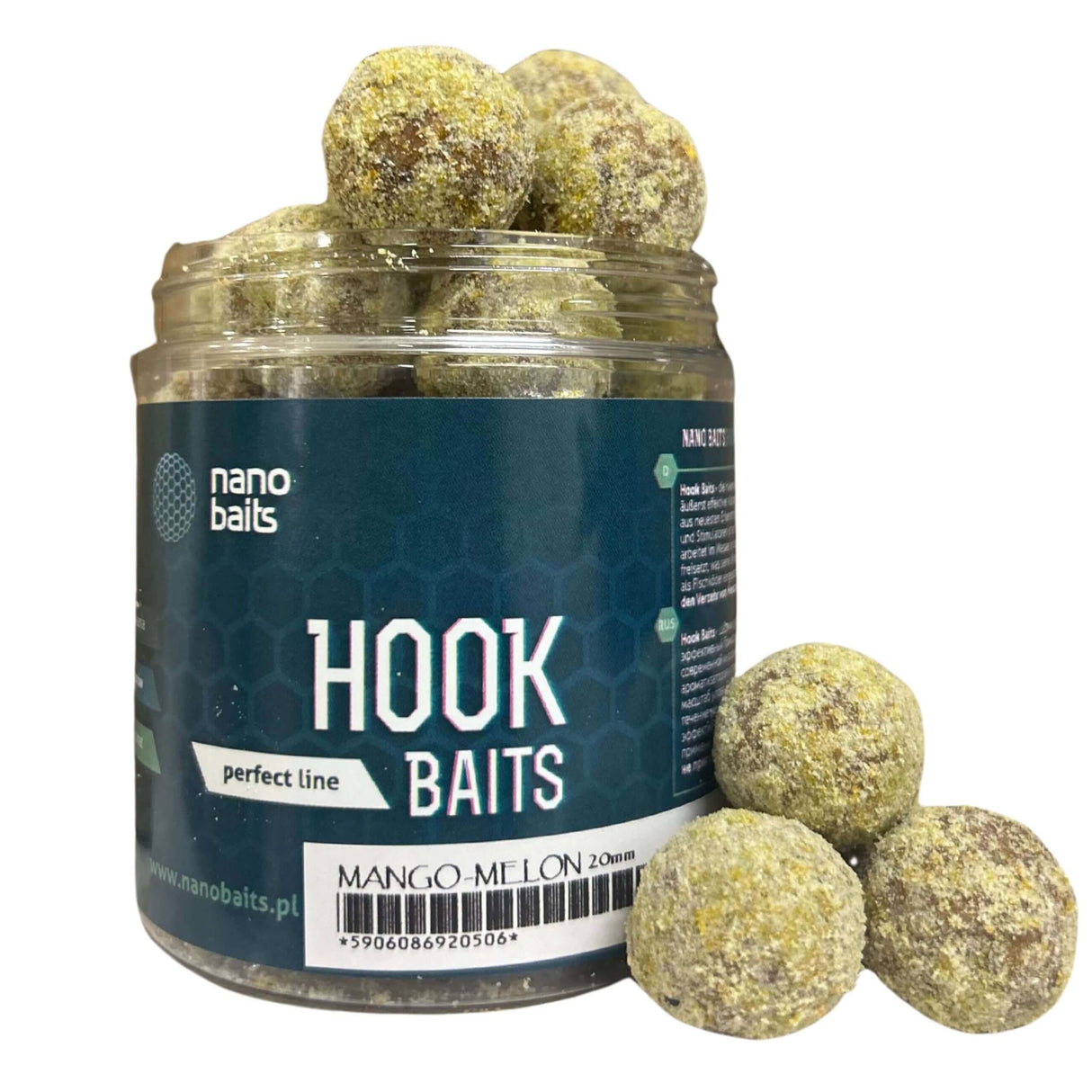 Hard Hook Baits Nano Baits Mango Melon 18 mm