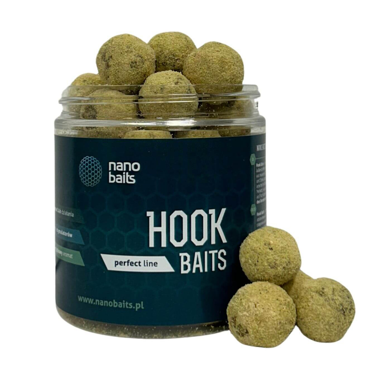 Hard Hook Baits Nano Baits Blood Worm 18 mm