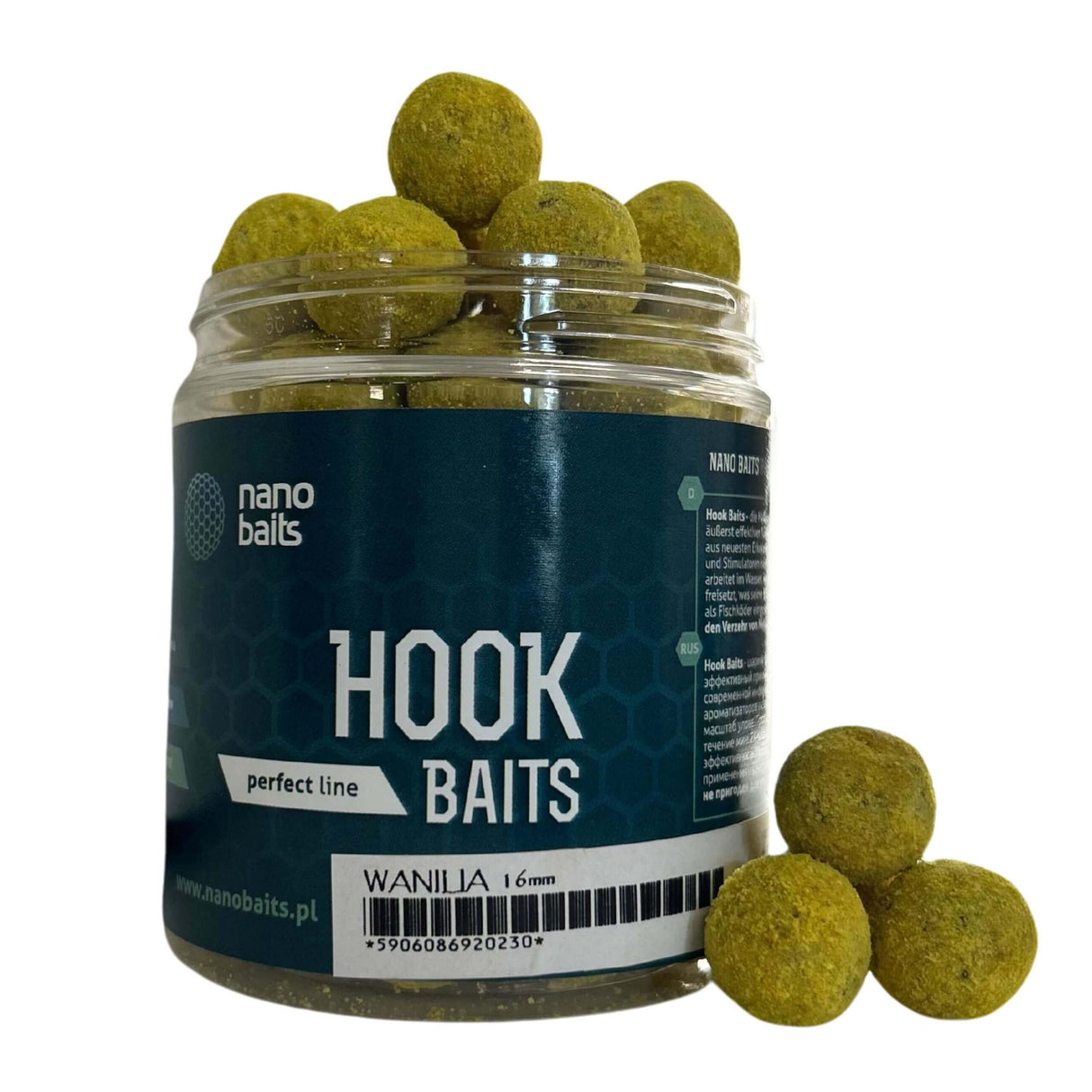 Hard Hook Baits Nano Baits Vainilla 18 mm