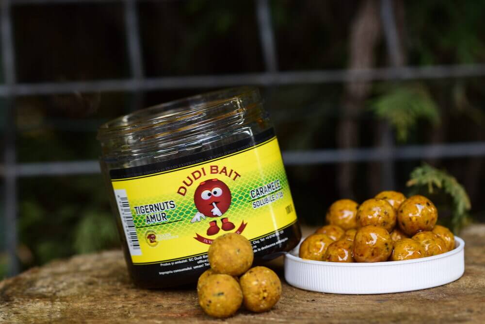 Hook Baits Solubles Dudi Bait Glugged Tiger Nut 20 mm - Tienda Carpfishing