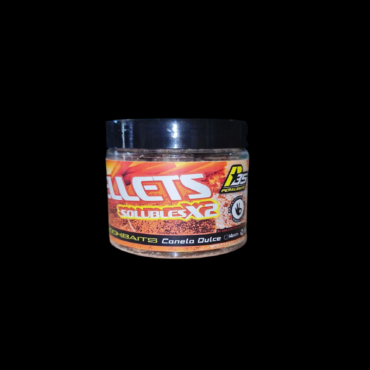 Hook Baits Pellets Peralbaits Canela Dulce 14 mm