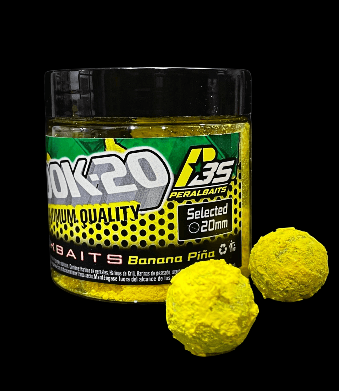 Hook Baits Peralbaits Banana Piña 20 mm