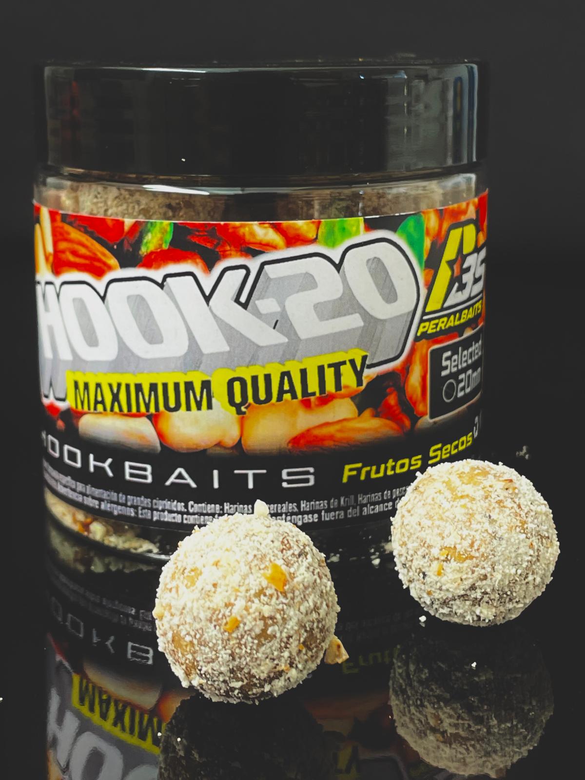 Hook Baits Peralbaits Frutos Secos 20 mm