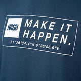 Jersey Nash Make It Happen Coordinates Azul Marino