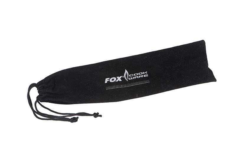 Juego de cubiertos Fox CookWare acero inoxidable negro