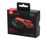 Linterna frontal Mikado con clip universal