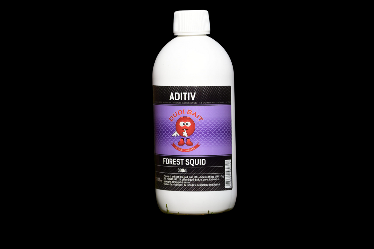 Líquido potenciador Dudi Bait Forest Squid 500 ml