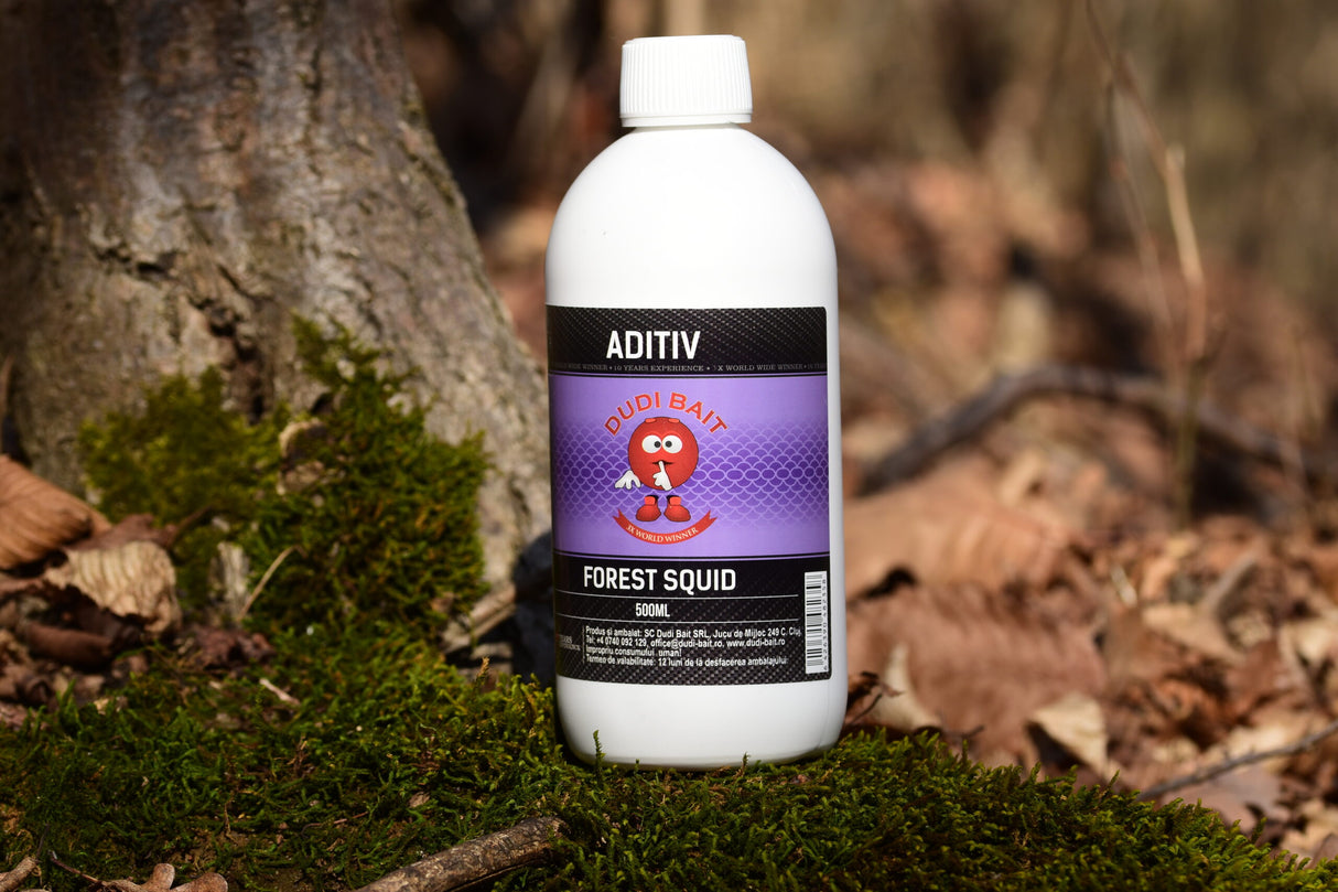 Líquido potenciador Dudi Bait Forest Squid 500 ml