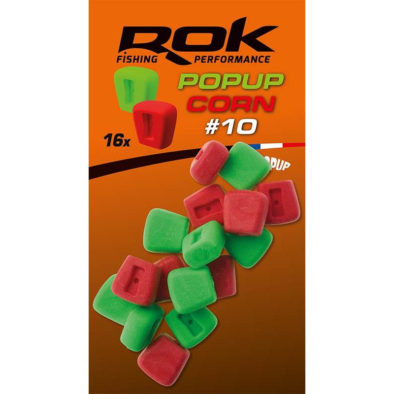 Maíz Pop up Rok Fishing Rojo/Verde 10