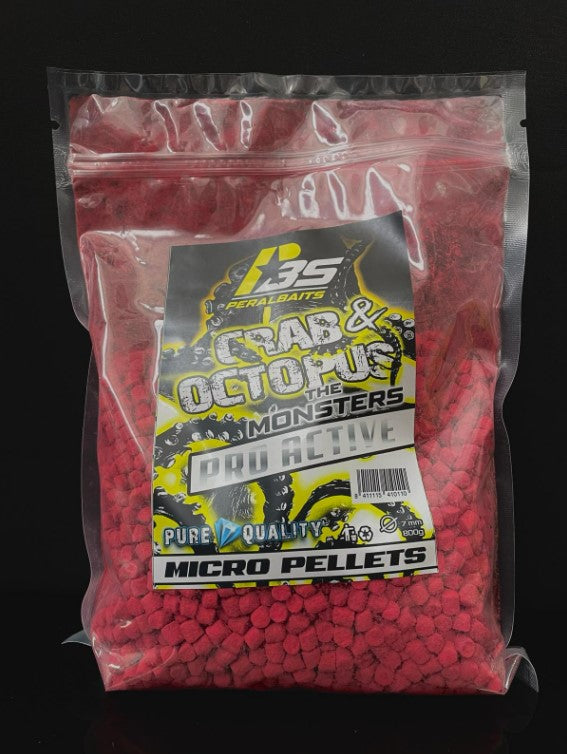 Micro Pellets Peralbaits Crab Octopus 7 mm