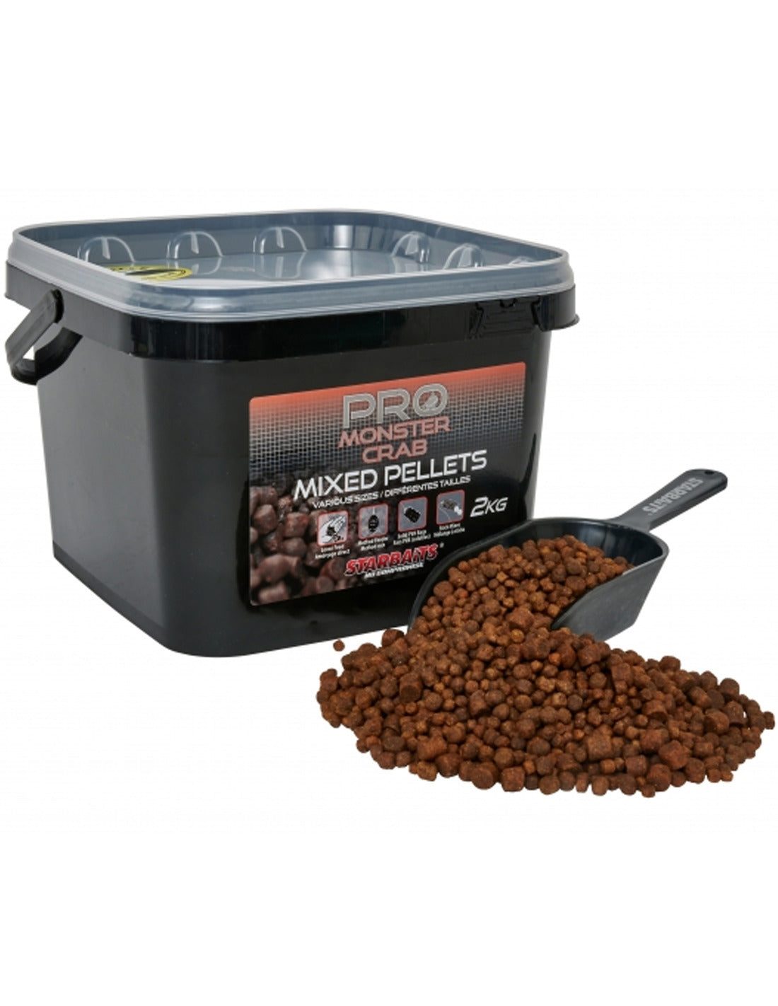 Mix Pellets Starbaits Probiotic Monster Crab 2 kg