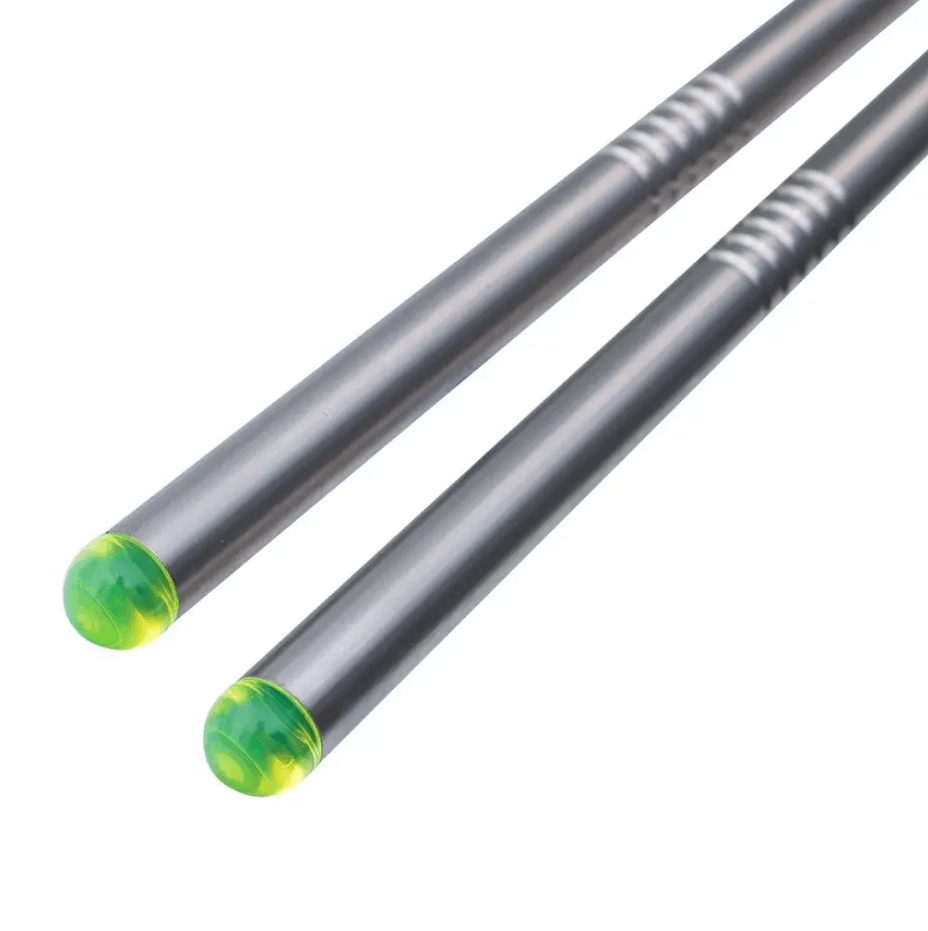 Pica de distancia ESP Wrap Sticks, inoxidables con puntas acrílicas brillantes para carpfishing.