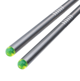 Pica de distancia ESP Wrap Sticks, inoxidables con puntas acrílicas brillantes para carpfishing.