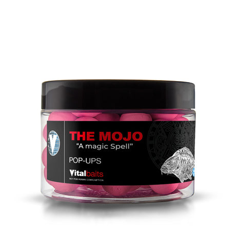 Pop ups Vitalbaits The Mojo Rosa 14 mm - Tienda Carpfishing