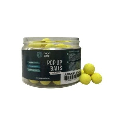 Pop Ups Nano Baits Garlic Amarillo 15 mm