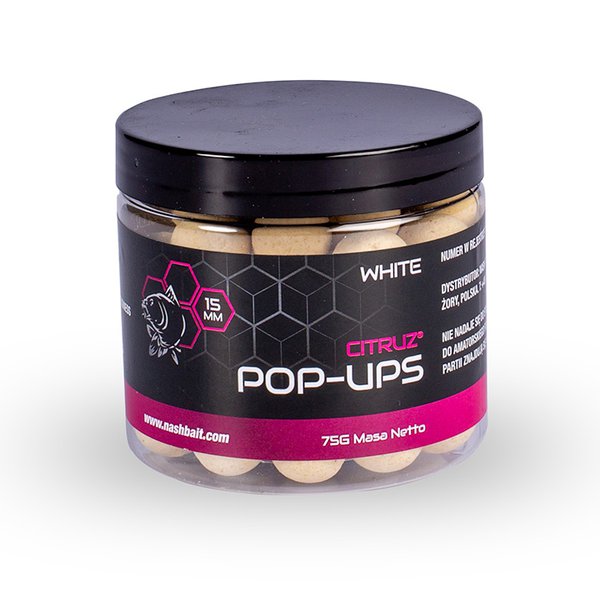 Pop Ups Nash Citruz Blanco 15 mm