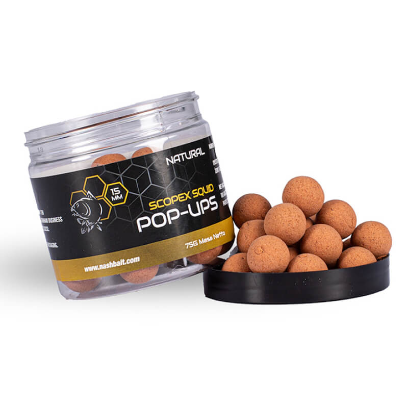 Pop Ups Nash Scopex Squid Natural 15 mm