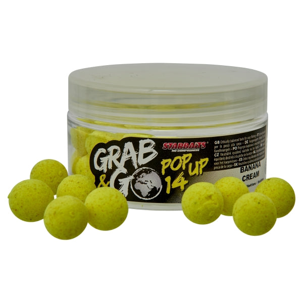 Pop Ups Starbaits Grab Go Banana Cream 14 mm