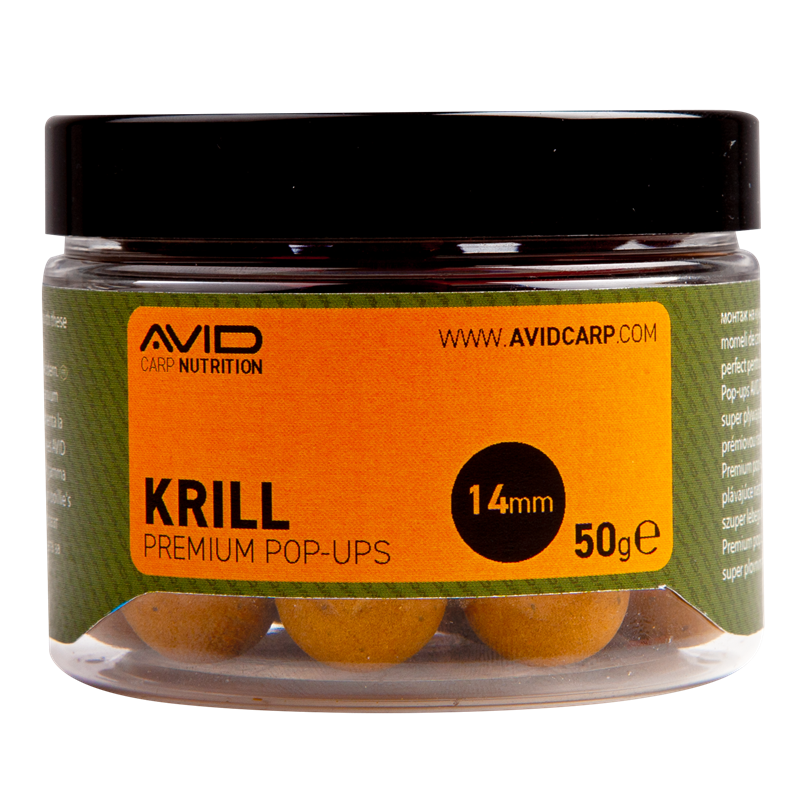 Pop ups Avid Carp Premium Krill 14 mm