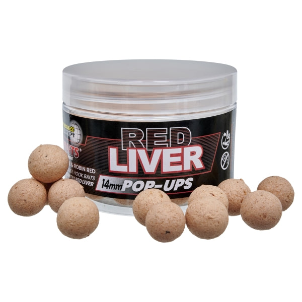 Pop ups Starbaits Red Liver 14 mm