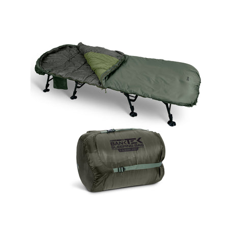 Saco de dormir Sonik Bank-Tek 5 estaciones ancho - Tienda Carpfishing
