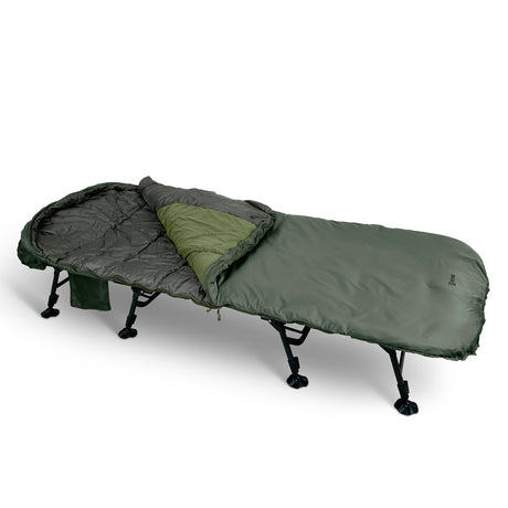Saco de dormir Sonik Bank-Tek 5 estaciones ancho - Tienda Carpfishing