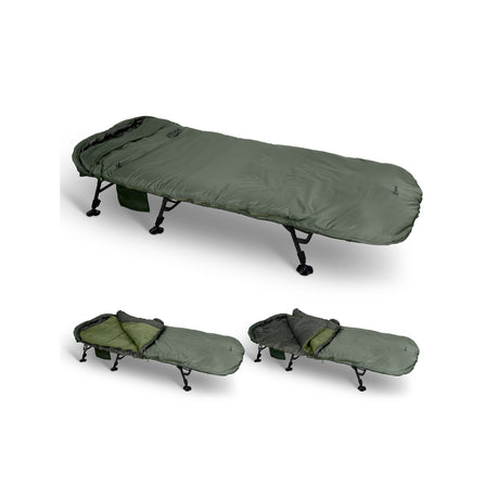 Saco de dormir Sonik Bank-Tek Layerz 5 estaciones - Tienda Carpfishing