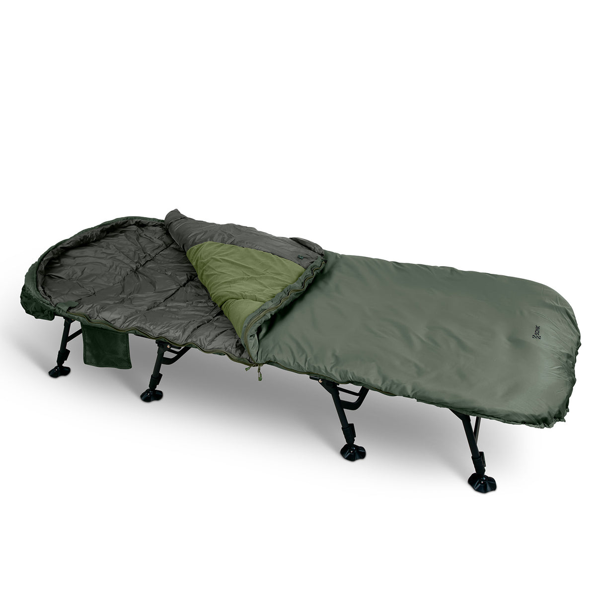 Bed Chair con saco de dormir Sonik Bank-Tek 5 estaciones ancho