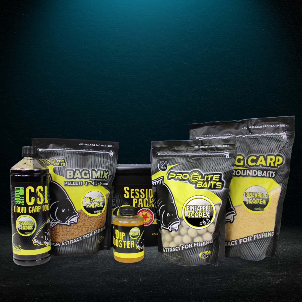 Session Pack Pro Elite Baits Piña Scopex White