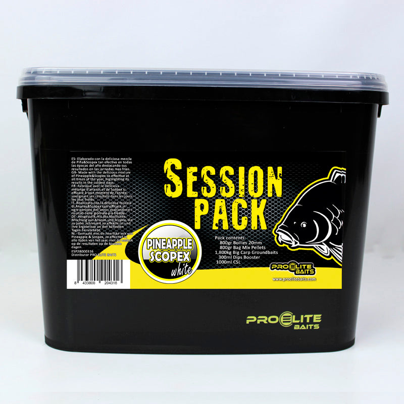 Session Pack Pro Elite Baits Piña Scopex White
