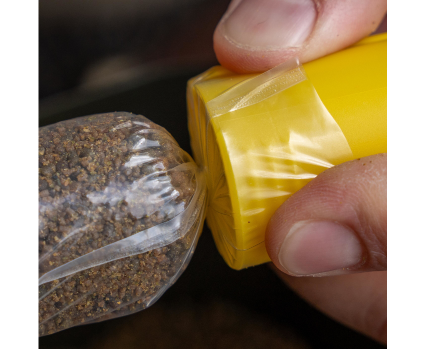 Sistema de fabricación de bolsas pva Avid Carp