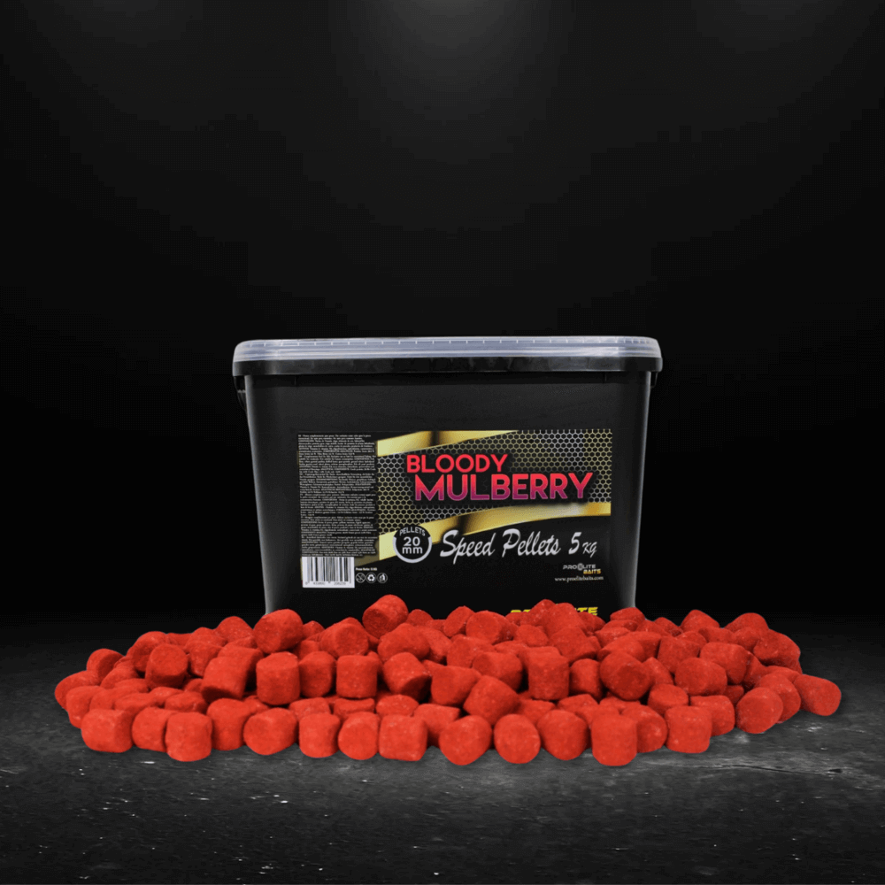 Speed Pellets Pro Elite Baits Gold Bloody Mulberry 20 mm 5 Kg