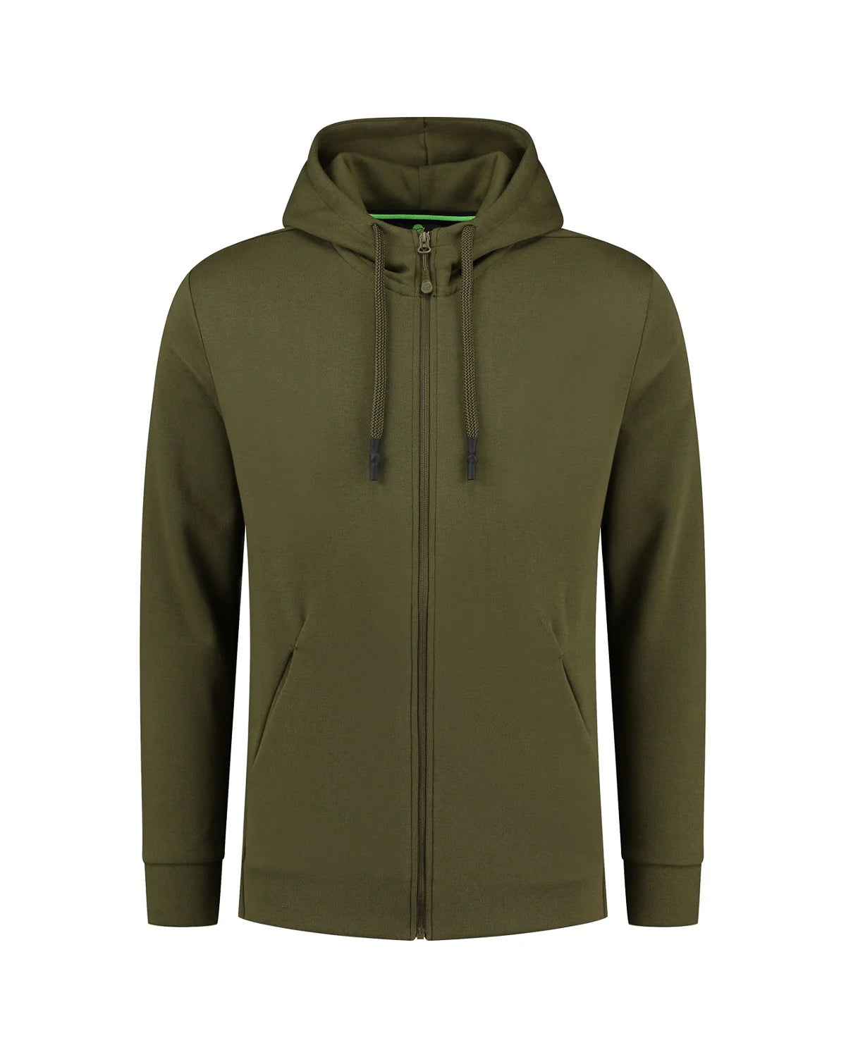 Sudadera Korda Kore Zip Pro Verde con capucha