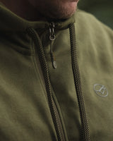 Sudadera Korda Kore Zip Pro Verde con capucha