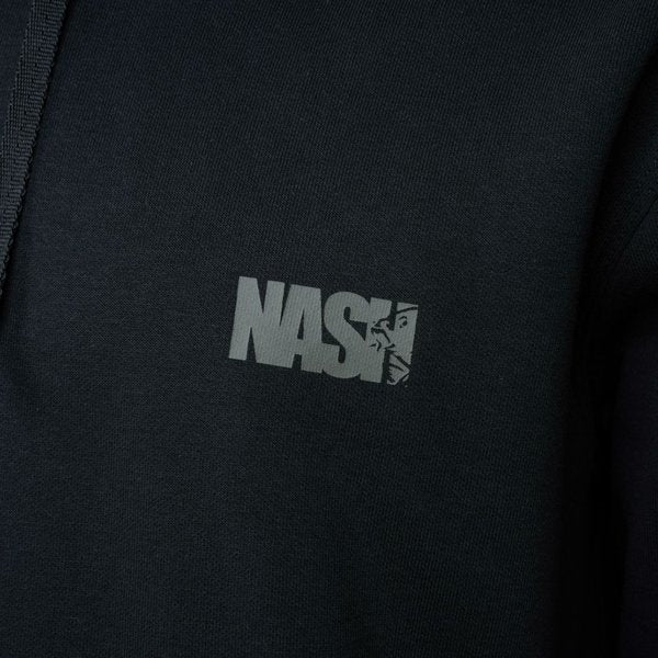 Sudadera Nash Make It Happen Carp Logo Negra