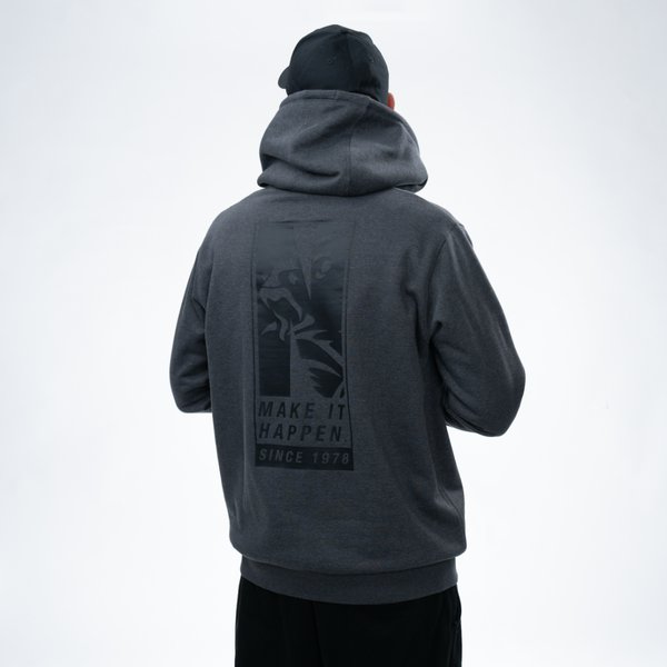 Sudadera Nash Make It Happen Since 1978 Gris Azulado
