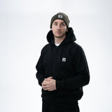 Sudadera Nash Make It Happen con cremallera Negra