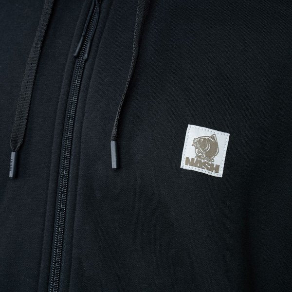 Sudadera Nash Make It Happen con cremallera Negra