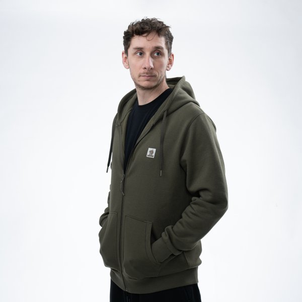 Sudadera Nash Make It Happen con cremallera Verde