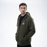 Sudadera Nash Make It Happen con cremallera Verde