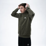 Sudadera Nash Make It Happen con cremallera Verde