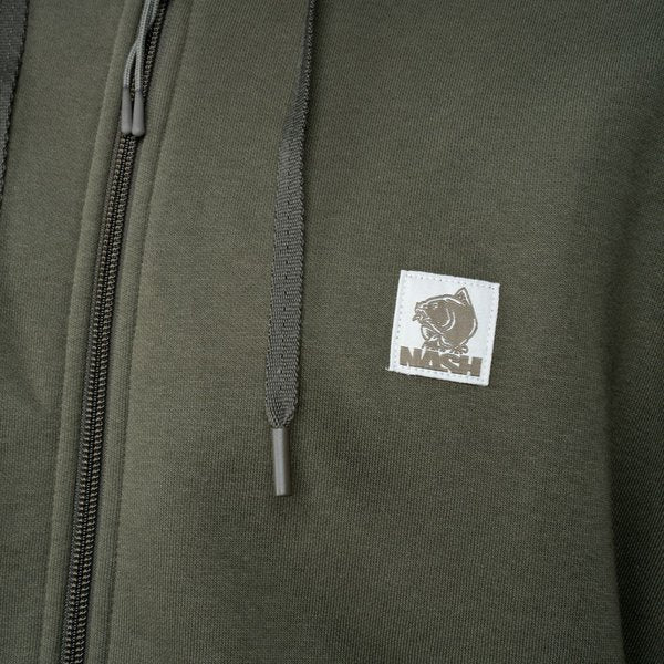 Sudadera Nash Make It Happen con cremallera Verde