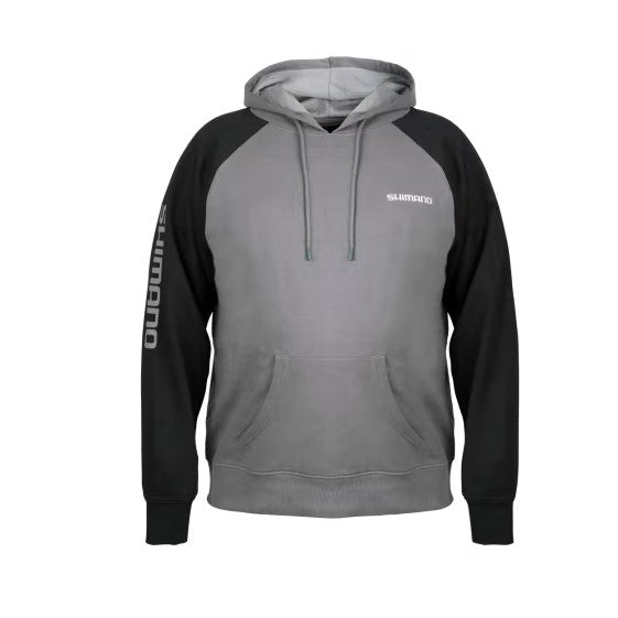 Sudadera Shimano con capucha color gris