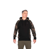 Sudadera Fox 310 Negra Camo con capucha
