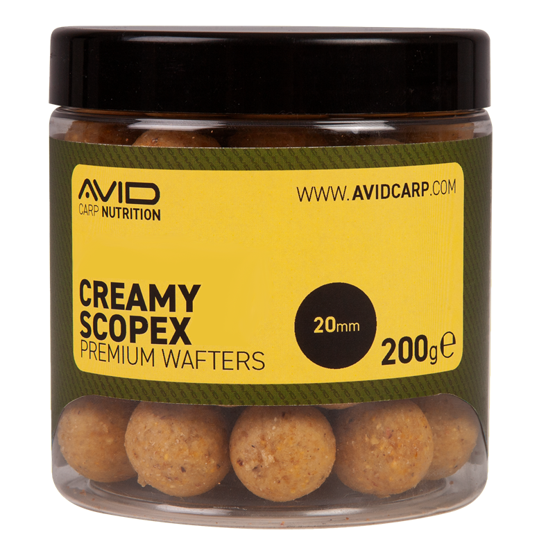 Wafter Avid Carp Premium Creamy Scopex 20 mm