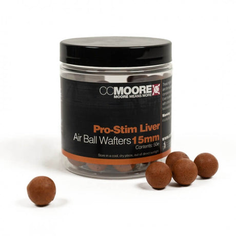 Wafters Ccmoore Pro-Stim Liver Ball 18 mm - Tienda Carpfishing