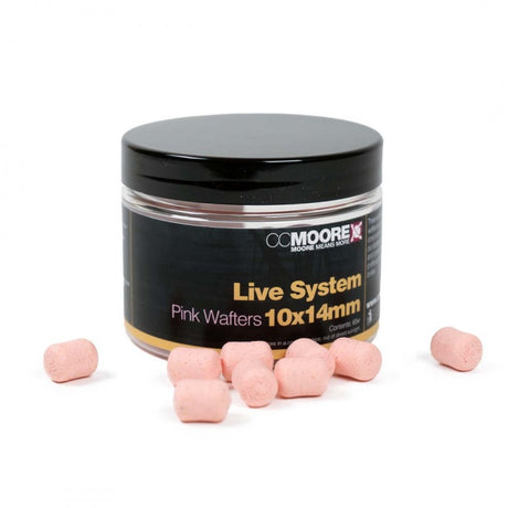 Wafters Dumbells Ccmoore Live System Rosa 10-14 mm - Tienda Carpfishing