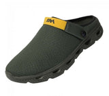 Zapatillas Vass Easy-Bac Ed2 caqui, ligeras y transpirables, ideales para carpfishing y cómodas para largas distancias.