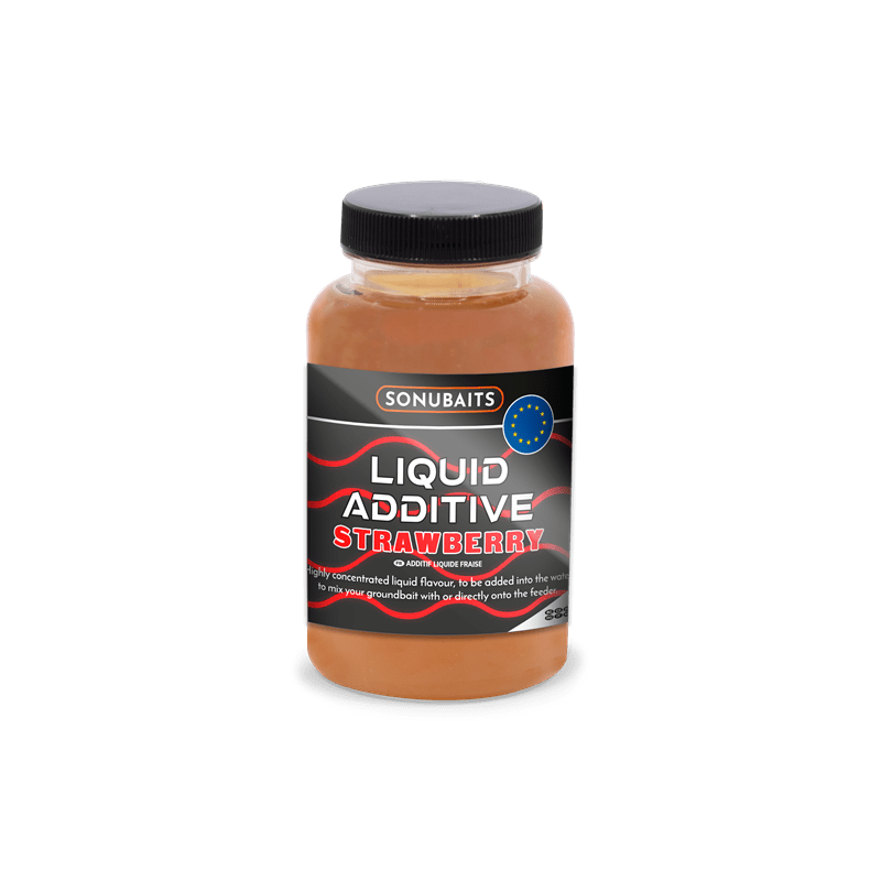 Aditivo Líquido Sonubaits Strawberry - Tienda Carpfishing